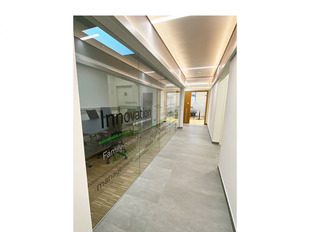 Baumit Innovationszentrum Ausbau Teil 2